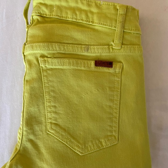 Joe’s Yellow Skinny Jeans - Picture 4 of 4